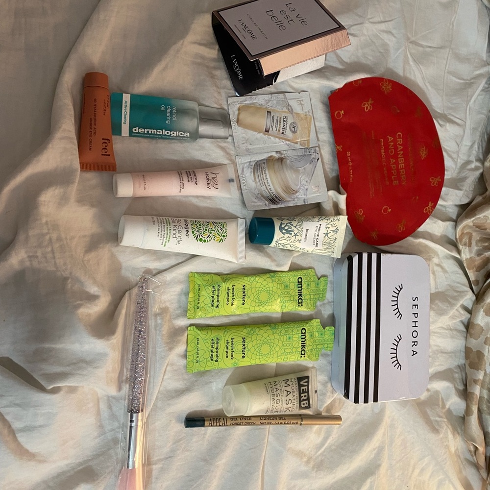 Sephora goodies.